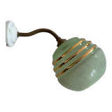 Old gooseneck wall lamp