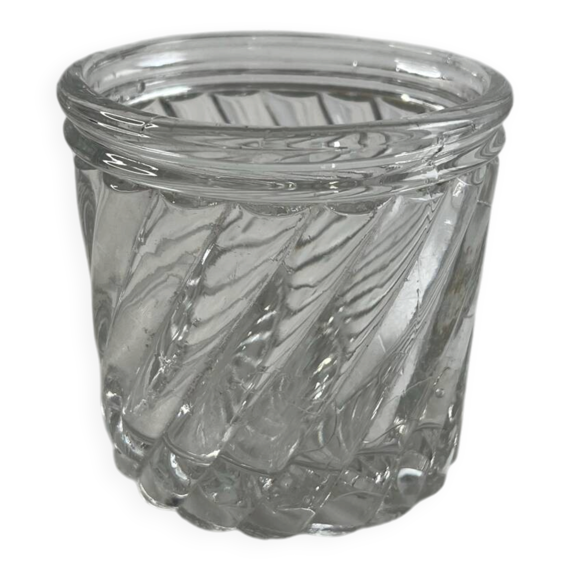 Bocal en verre soufflé