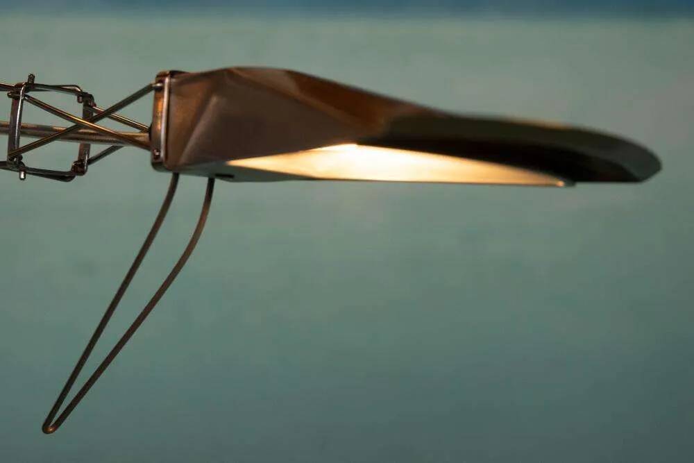 Postmodern Lumina floor lamp, minimalist Italian design lamp.