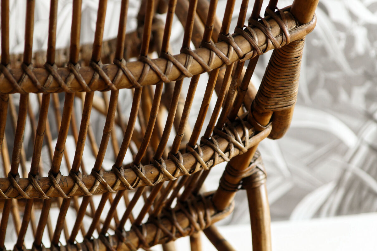 Rattan rocking chair