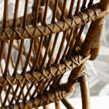 Rattan rocking chair