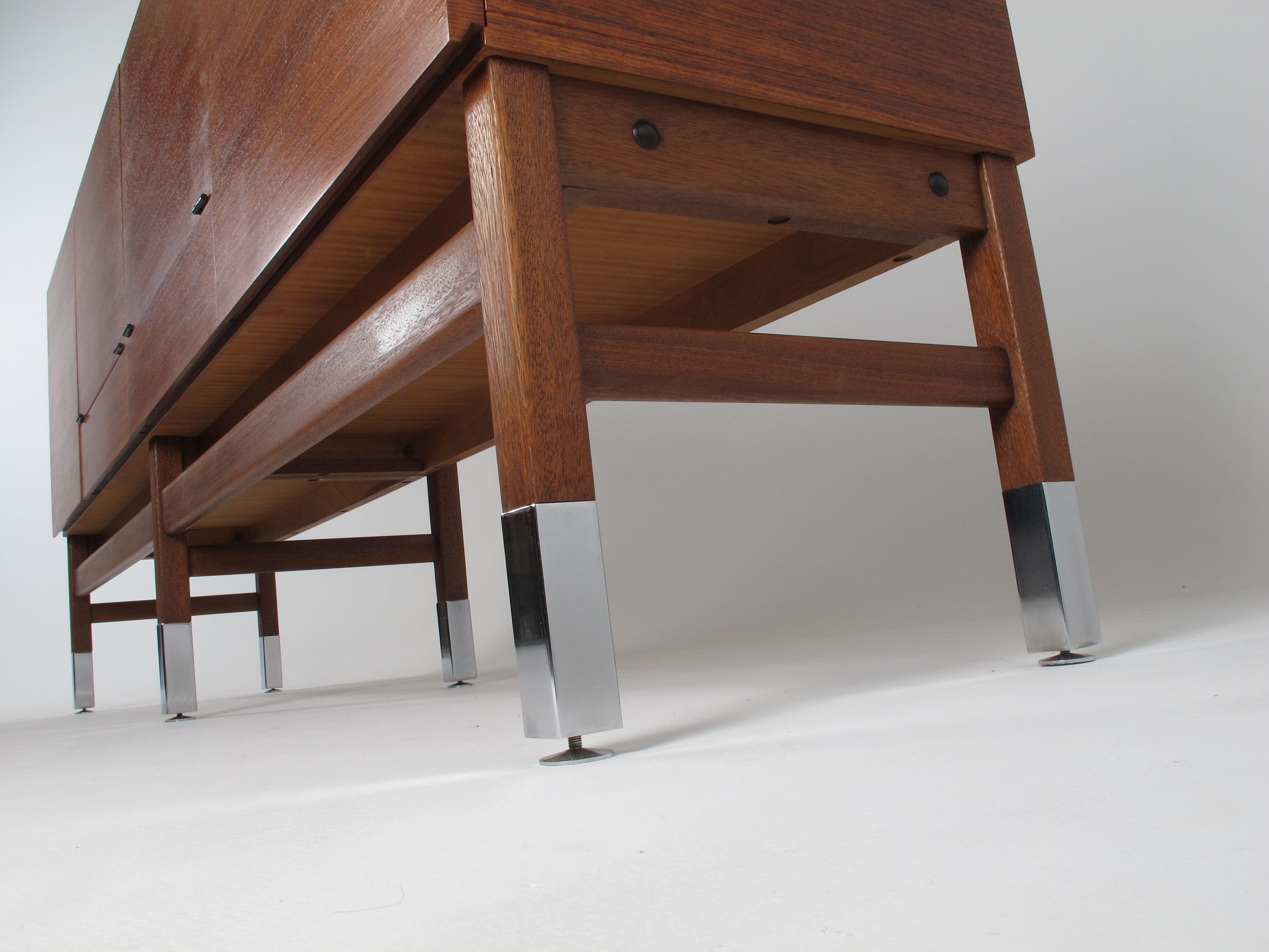 Rosewood sideboard by Robert Debiève for "les Huchers Minvielle"