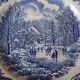 5 assiettes à dessert vintage Churchill England en porcelaine