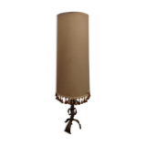 Foot lamp with pompoms