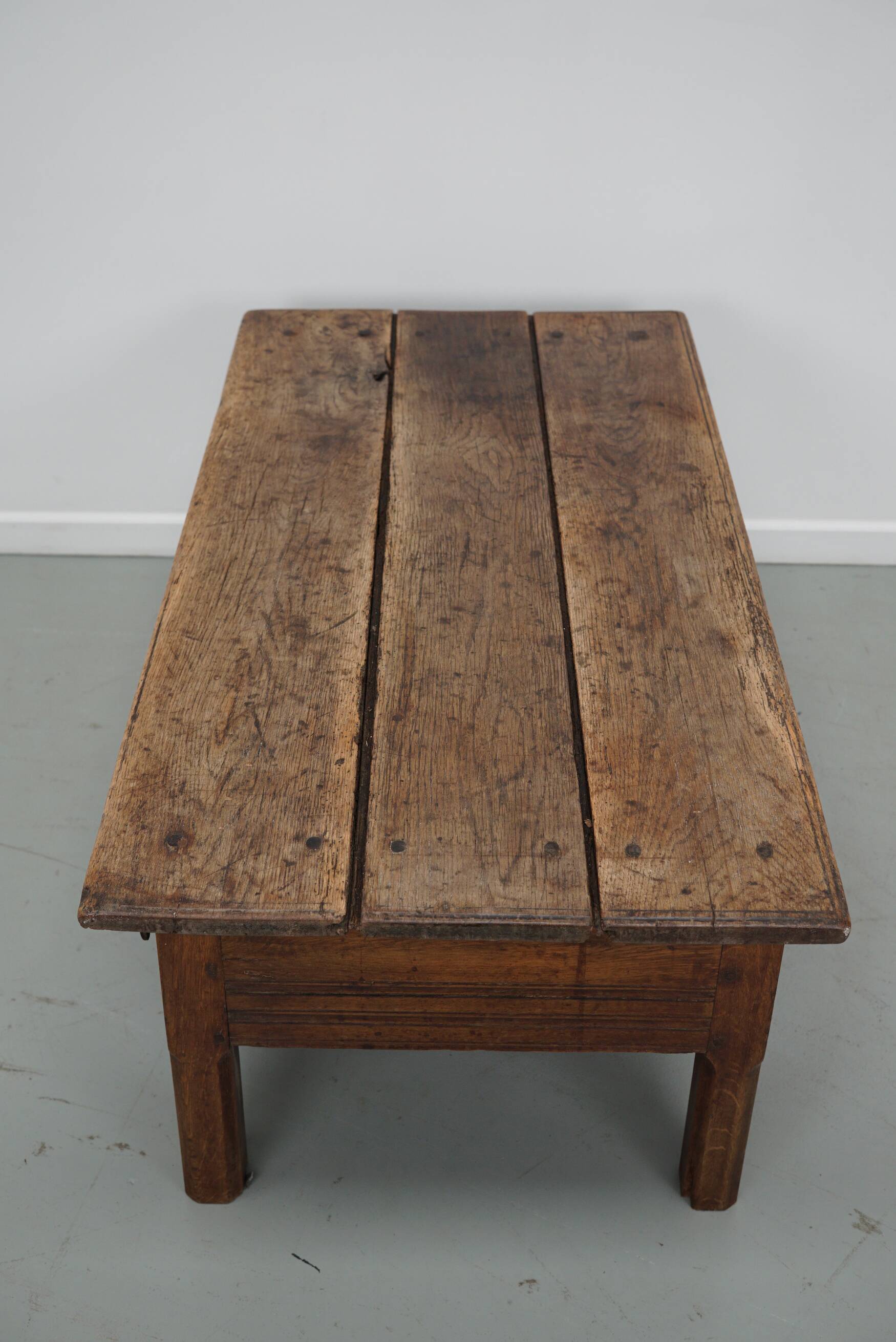 Spanish 18th Century Farmhouse Rustic Chestnut Coffee Table