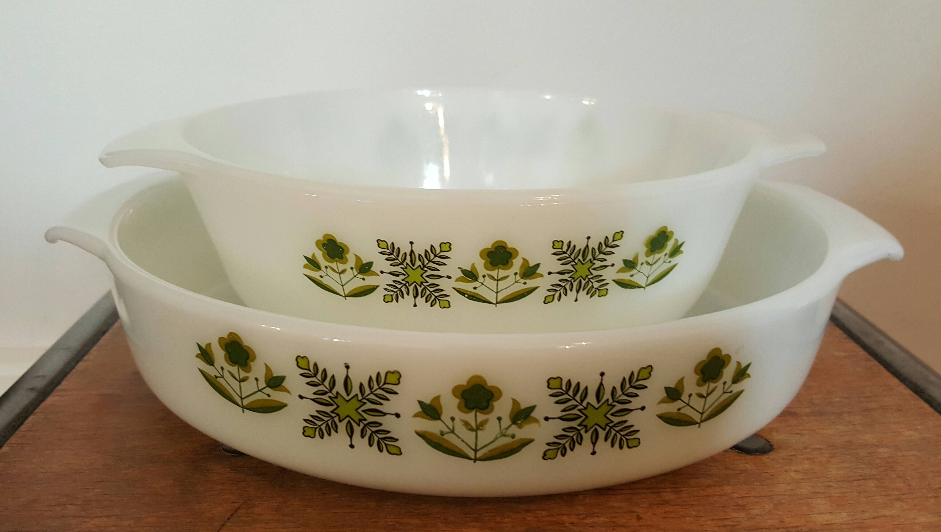 Plats Anchor Hocking made in USA vintage Selency