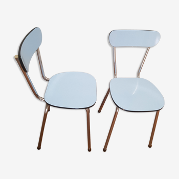 Lot de 2 chaises en formica