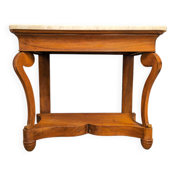 Louis Philippe period mahogany console table