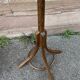Vintage parrot standing coat rack 1980 curved wood