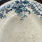 Service plates, iron earth, Sévigné, HB & Cie