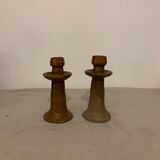 Pair of tamegroute candle holders
