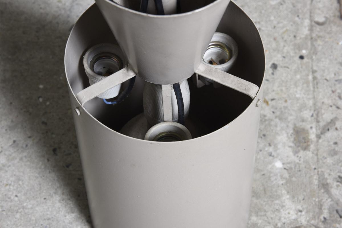 Modernist industrial ceiling Philips 1959