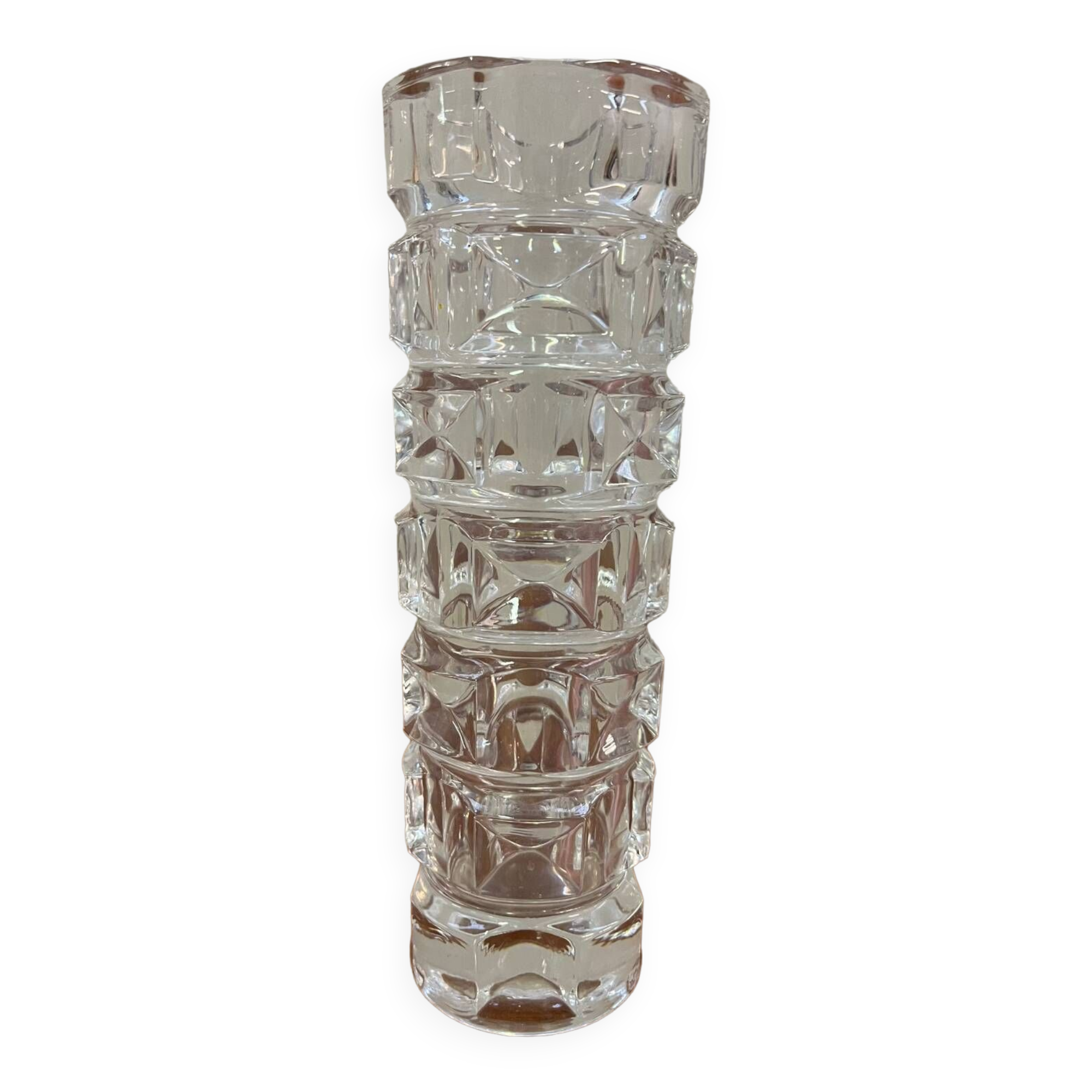 Jacques Georges Durand crystal vase