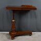 Mahogany reading table, Victorian era, England – mid-19th century.