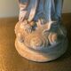 Plaster virgin statue dated 1854