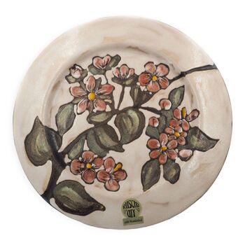 Ruscha art ceramic wall plate ”spring"
