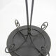 Portemanteau en fer forgé Italie années 1980