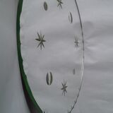 Star and bubble round mirror25cm