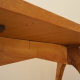 Oak desk, Italian design, 1970s, manufactured in Italy