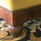 20th century mahogany veneer angle sofa