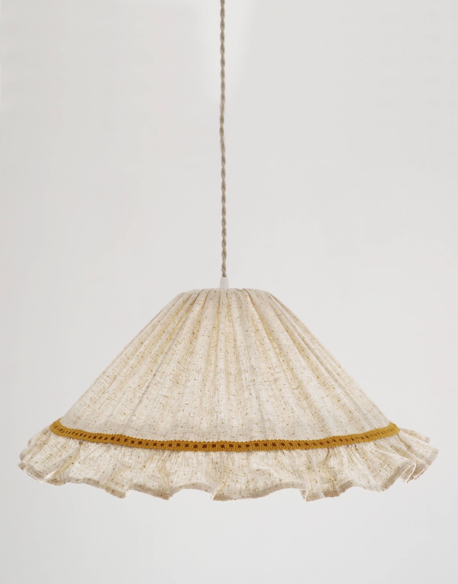 Suspension conique avec volant Emilia "classic dots"