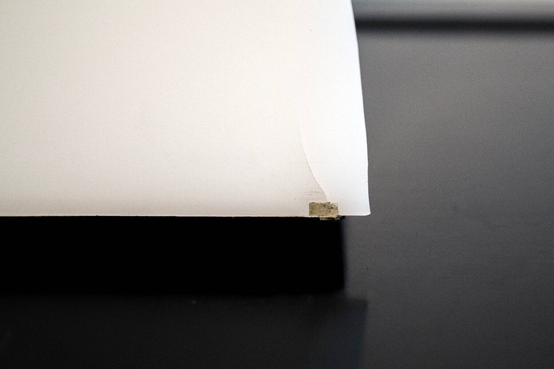 Lampe de table en verre acrylique, années 60