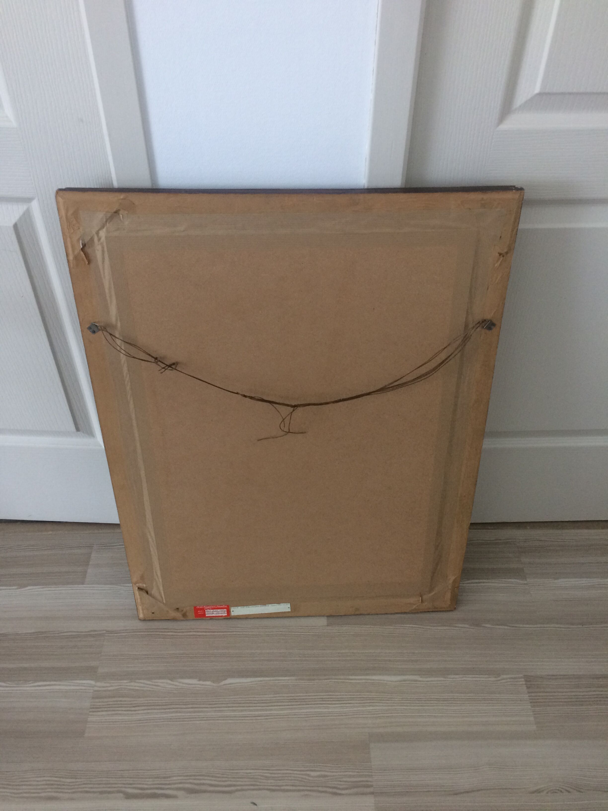 Old gold, bronze mirror 80x60cm