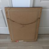 Old gold, bronze mirror 80x60cm