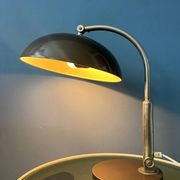 Vintage Dark Taupe Hala Busquet 144 desk lamp by Herman Busquet