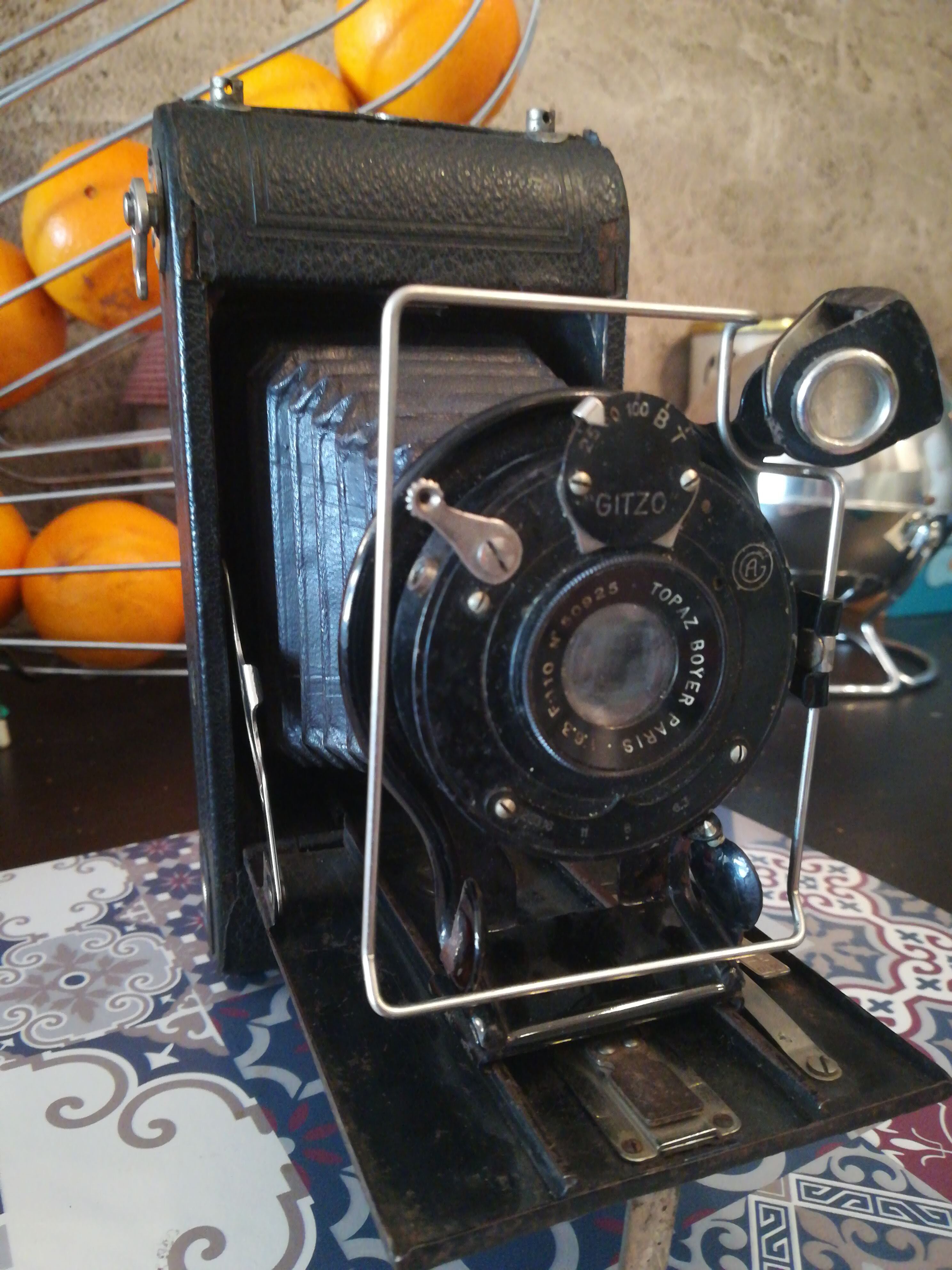 Old camera Gitzo