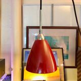 Long cable lacquered metal suspension