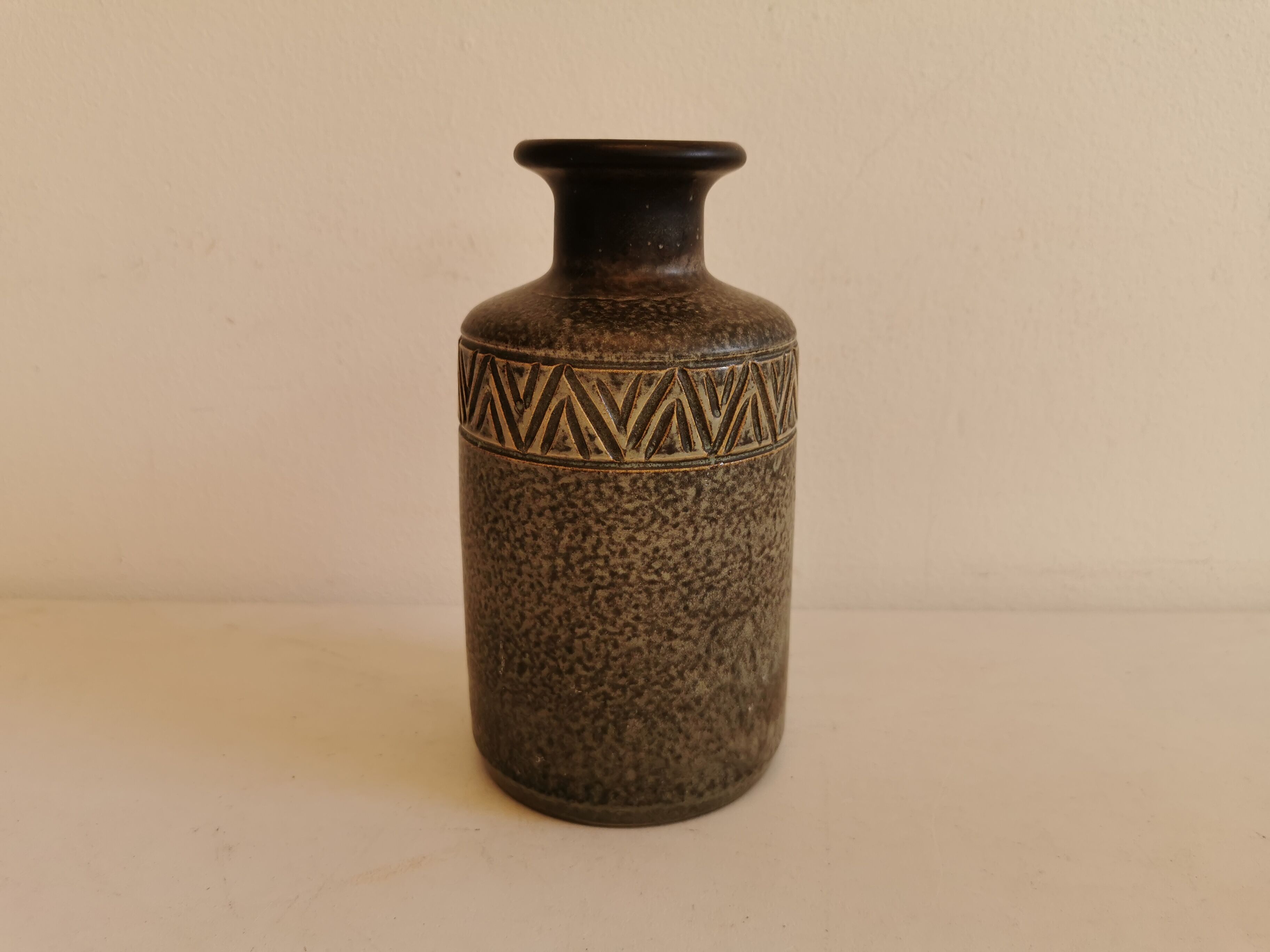 Ceramic vase from Danish Johgus, estimated 1960s-70s