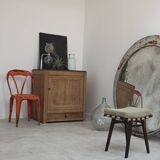 Small antique buffet from the end of the 19th century restored in solid oak