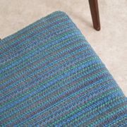 Pair of blue boomerang armchairs by Antonin Suman for Ton (Thonet) 1960