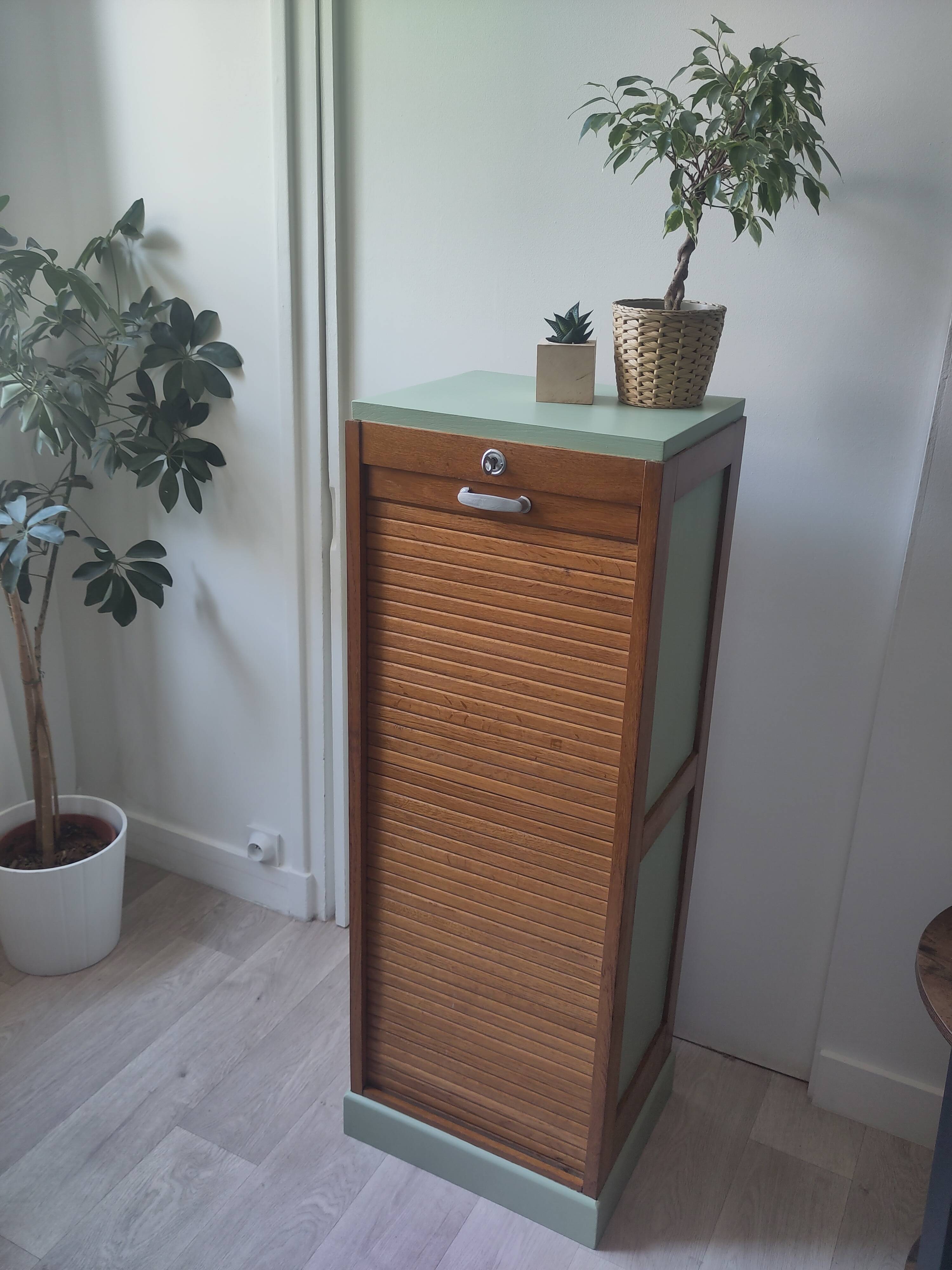 Renovated filing cabinet