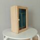 Glass medicine cabinet 50s