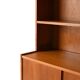 Vintage Scandinavian Teak Bookcase with Exposed Joinery