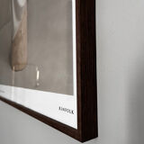 Kinfolk x alium archive art print dans cadre en chêne foncé et verre de haute qualité