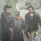 Huile sur toile- Concarneau- par Marec