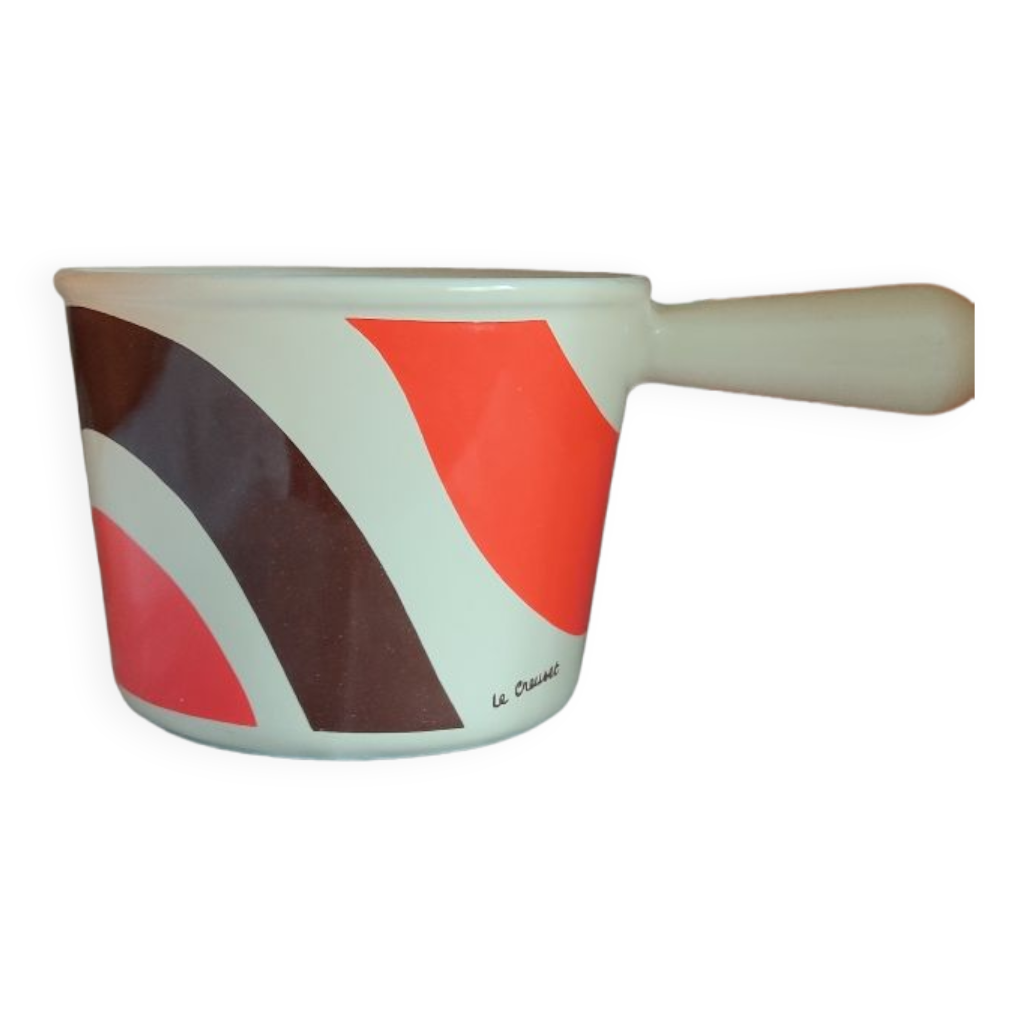Fondue pot Le Creuset vintage 70's