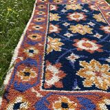 Carpet in colored wool - 140x80cm