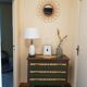 Commode vintage des années 70 avec motif floral