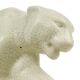 Art Deco Panther Sculpture Raku Crackle Earthenware Faïence Rare