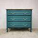 Vintage cherry wood commode refurbished