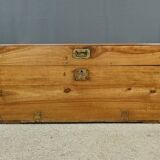 Marine trunk in camphor wood, India – Late 19th century