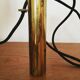 Mid Century Modern Fusijama brass pendant lamp by Th. Valentier