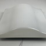 Set of 4 midcentury space age wavy wall lamp by Guzzini,model 5359