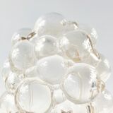 Bubble glass wall light by helena tynell for limburg, germany, 1960s