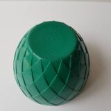 Vintage green "pineapple" ice cube bucket from the 1970s - 70's
