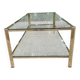 Bronze coffee table signed J.T. Lepelletier for Broncz 1960 111cm